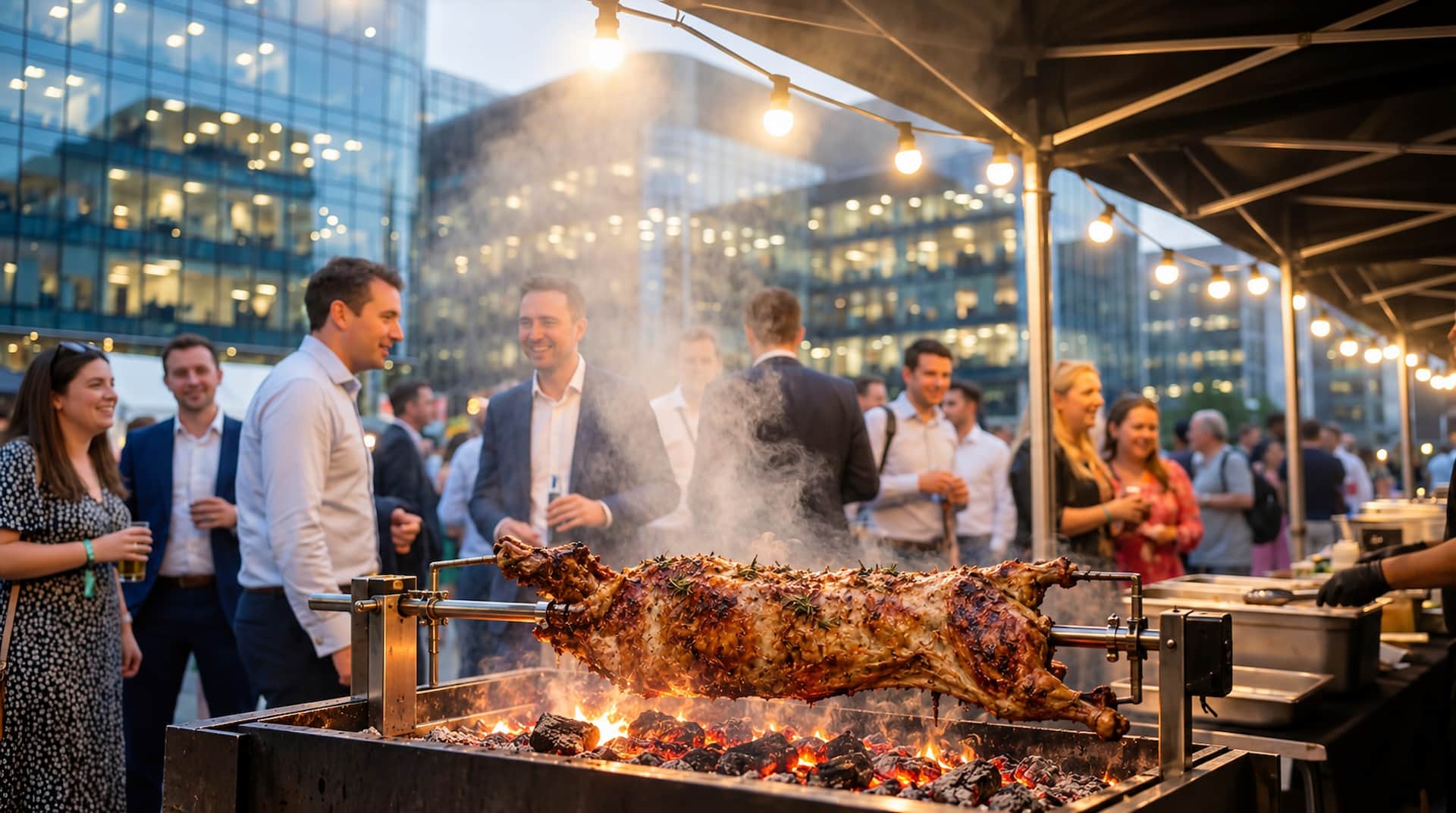 Sizzling Corporate Rooftop BBQ